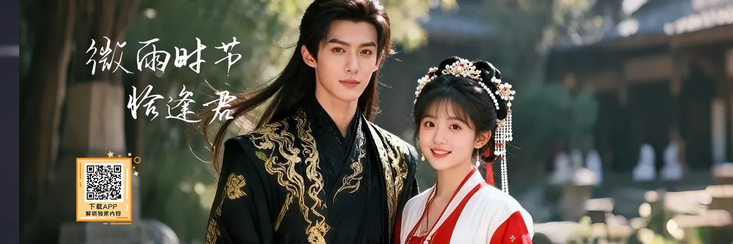 短剧,微雨时节恰逢君,神秘玉石带她穿越遇到爱