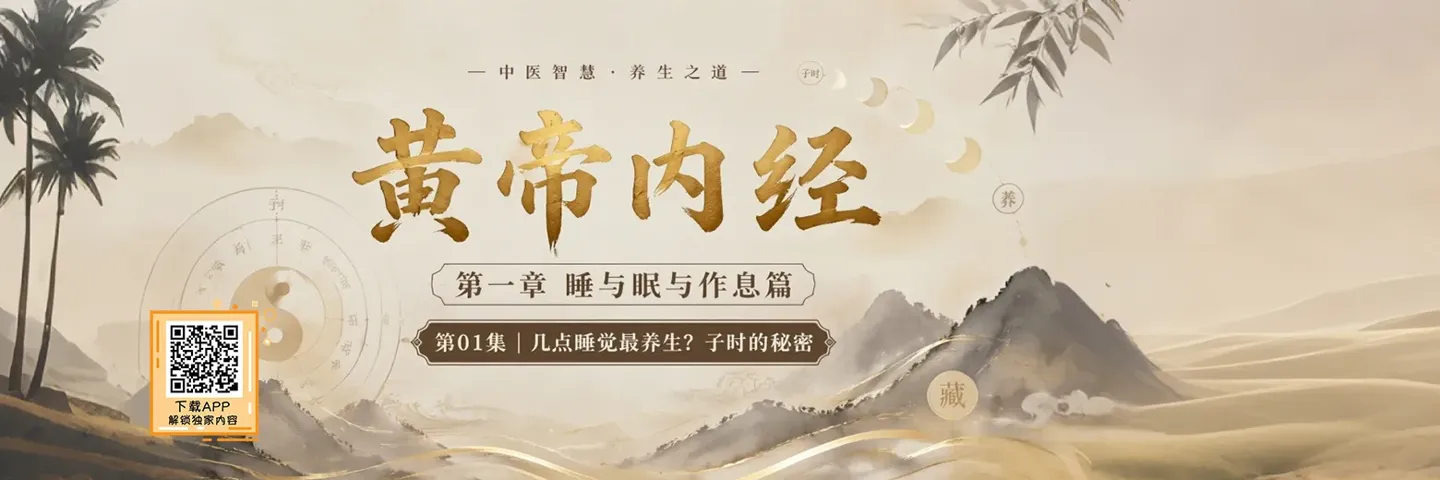 综艺,黄帝内经,睡与眠与作息篇